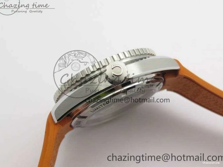 0109 UrbanStyle Planet Ocean Pro Orange Bezel 45mm OMF 1:1 Best Edition On Rubber Strap A8500 (Black Balance Wheel) 8138